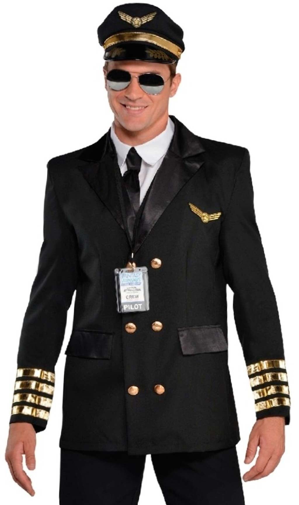 Disfraz de Piloto de Aviación para hombre | Don Disfraz