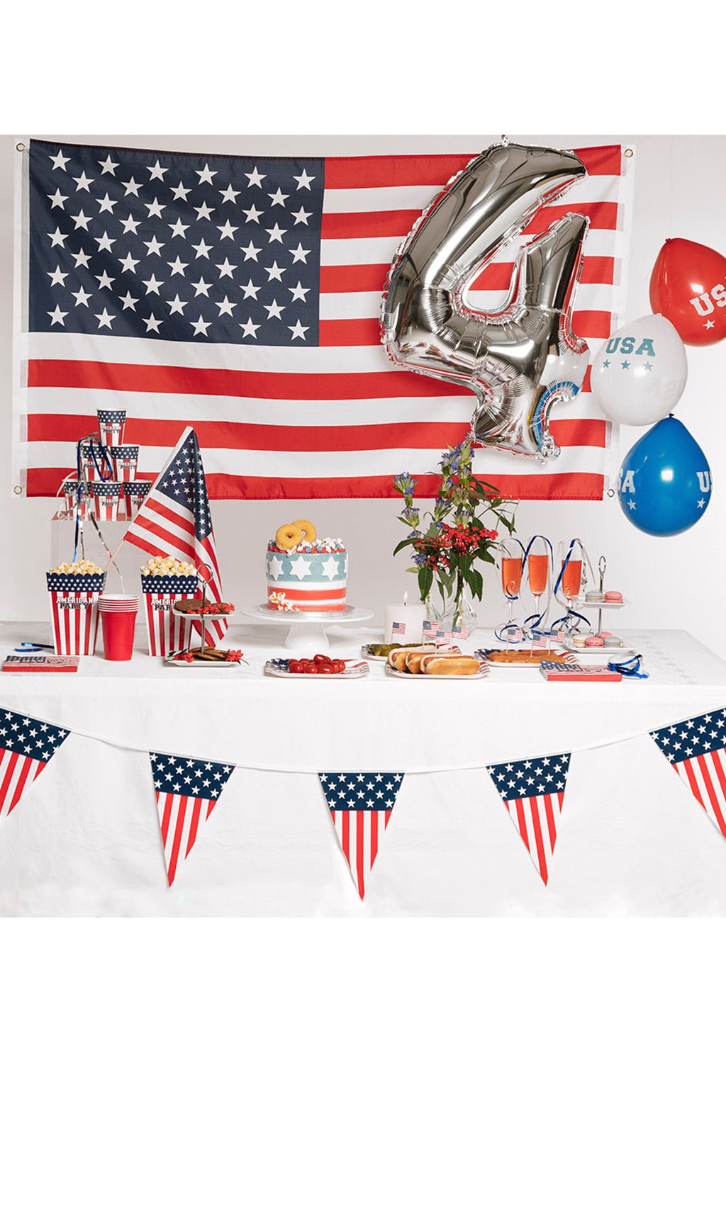 Assiettes Américaines