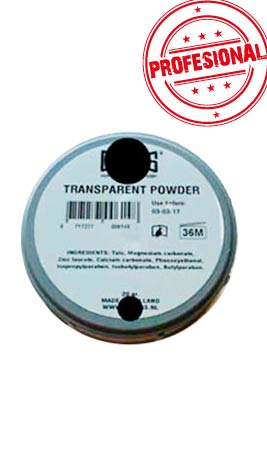 Poudres Transparentes 40 gr Professionnel