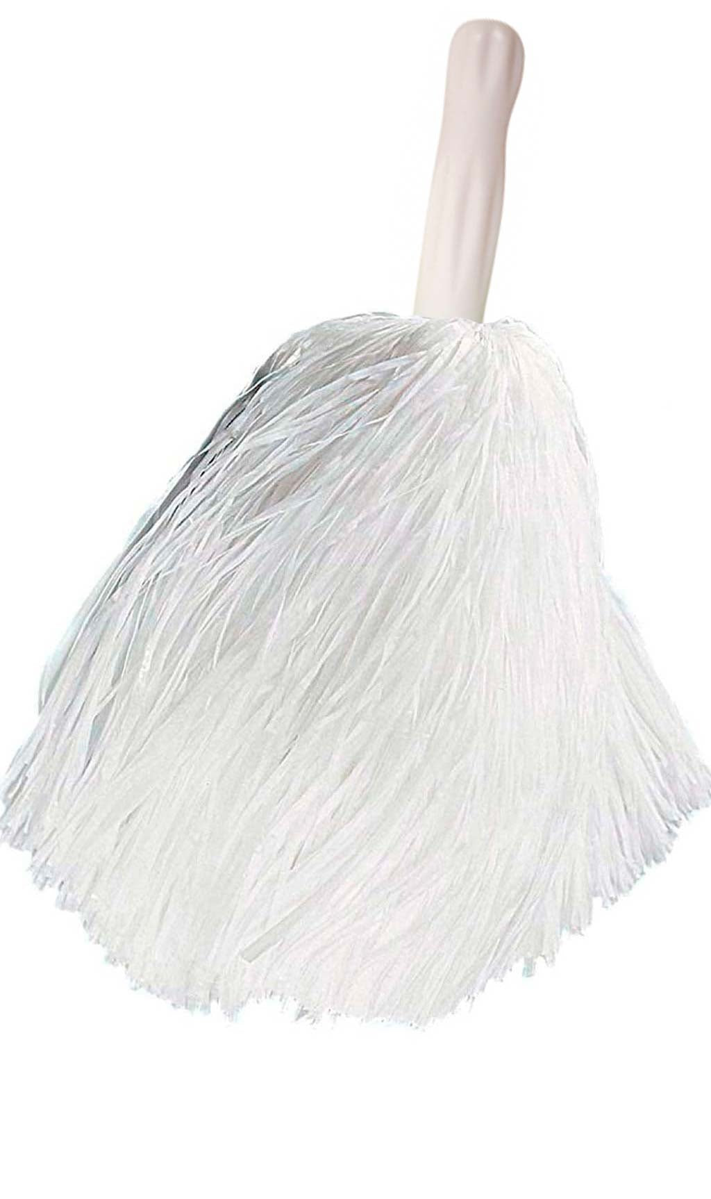 Pompon Blanc de 120 gr en Raphia