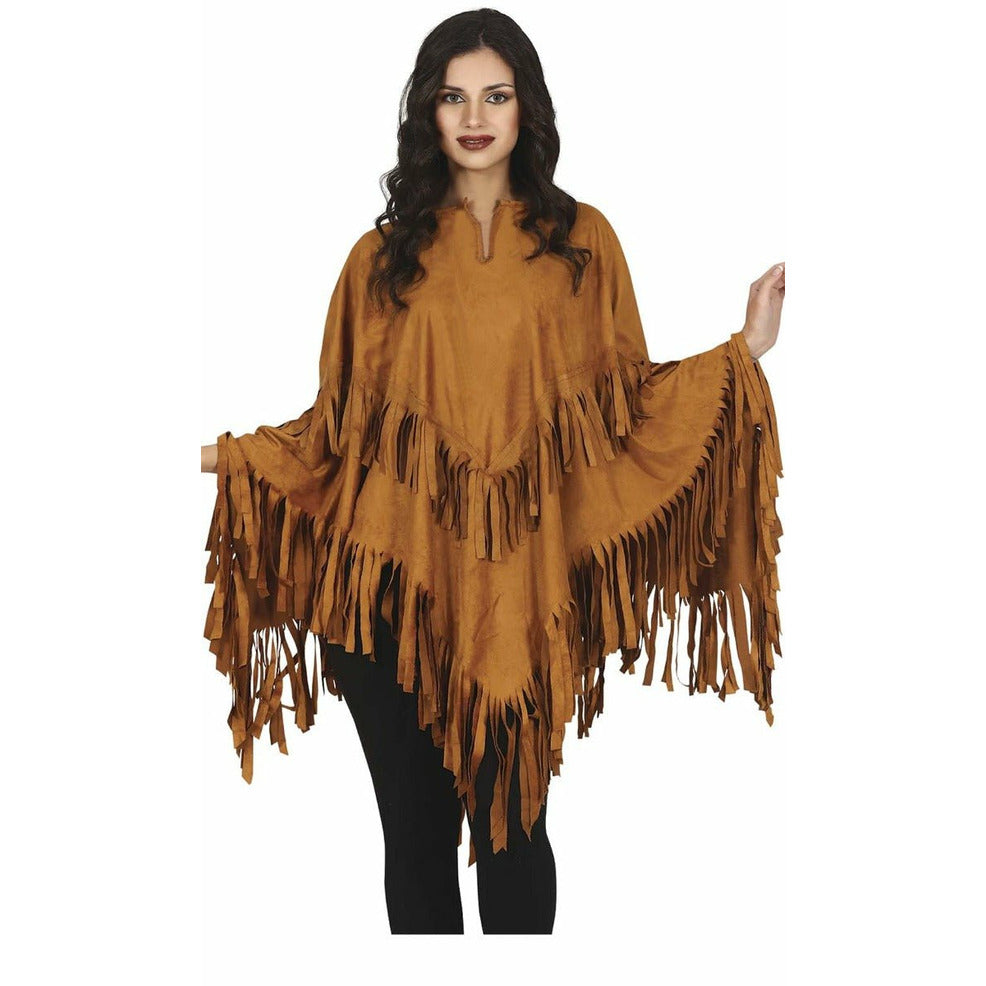 Poncho de India para mujer | Don Disfraz