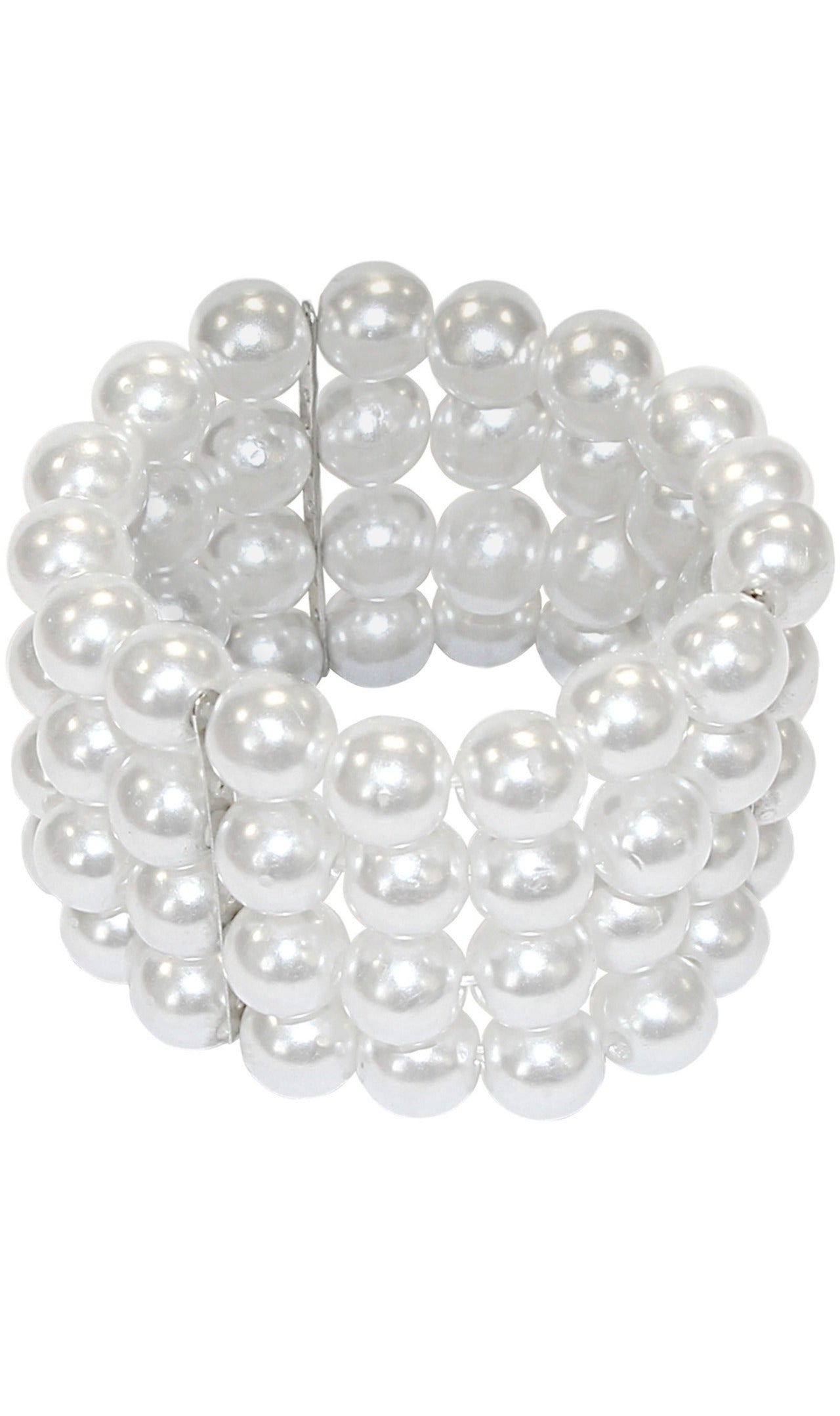 Bracelet de Perles Blanches