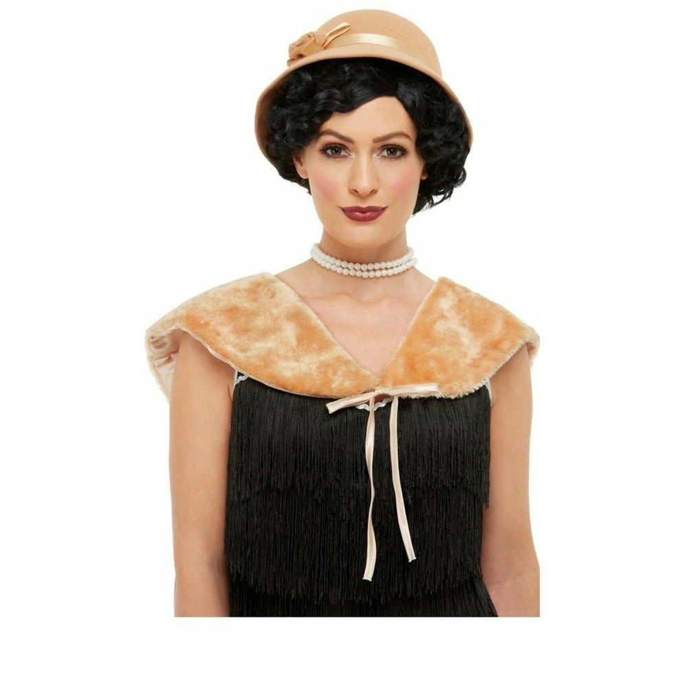 Set de Charleston Elegante Crema | Don Disfraz