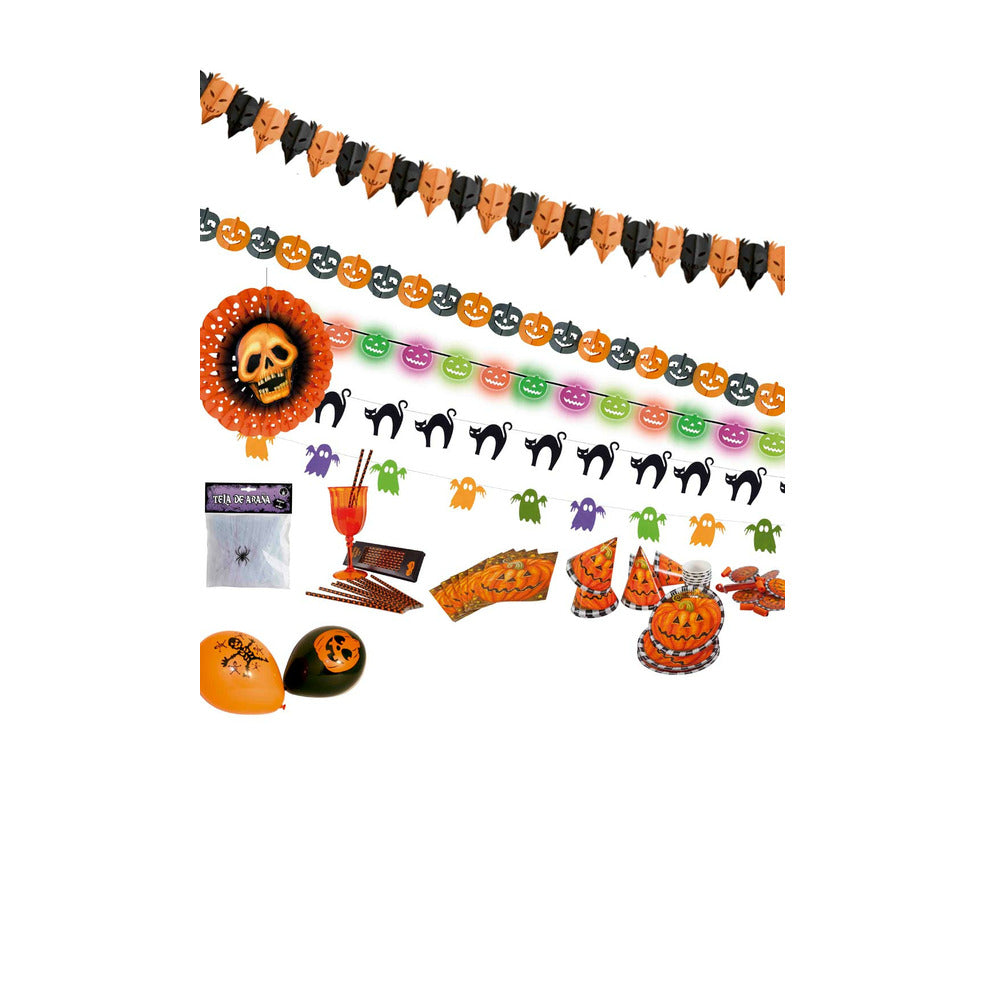 Set de Decoración Fiesta Halloween | Don Disfraz