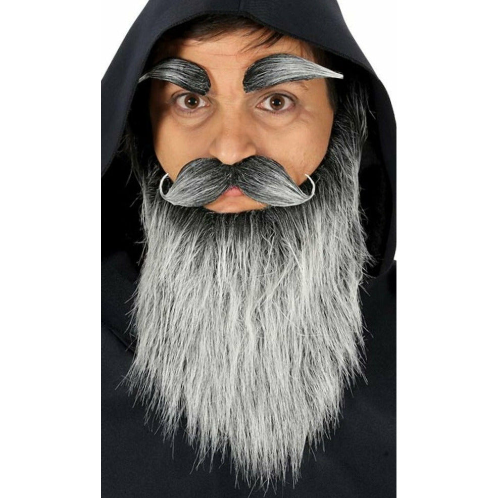 Set de Pelos Gris | Don Disfraz