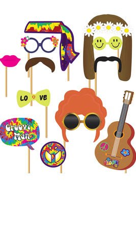 Kit Photo Booth Hippie