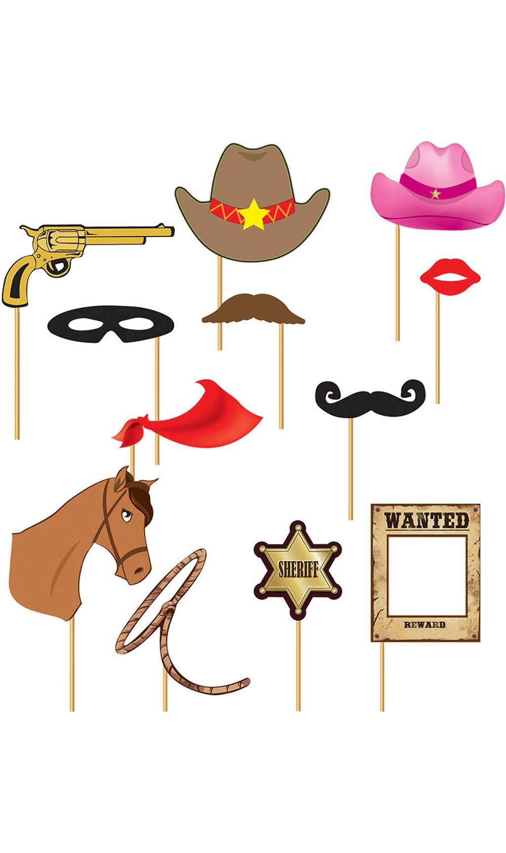 Set Photobooth Cowboy