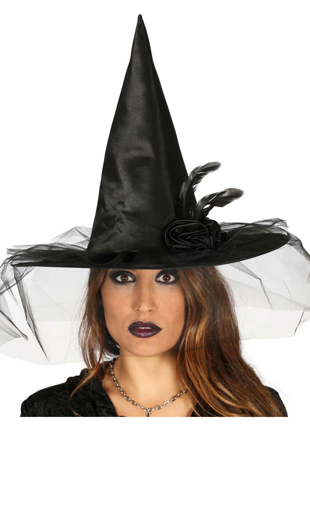 Chapeau Sorcière Fleur