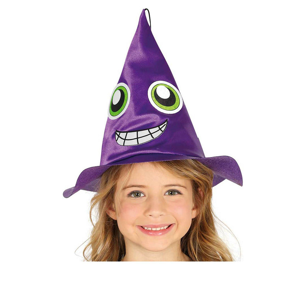 Sombrero Bruja Sonriente infantil | Don Disfraz