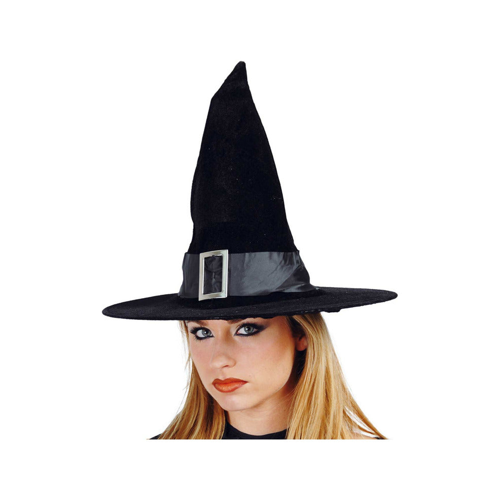 Sombrero Bruja Terciopelo | Don Disfraz