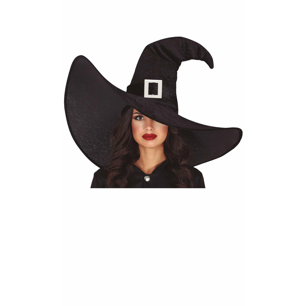 Sombrero de Bruja Negro Maxigrande | Don Disfraz