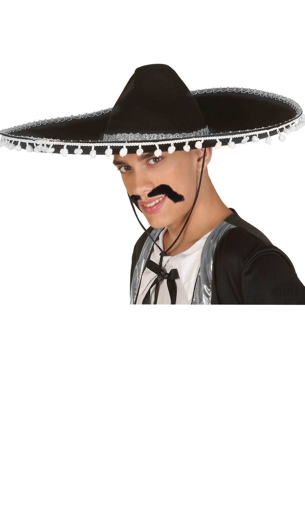 Chapeau Mariachi Pompons