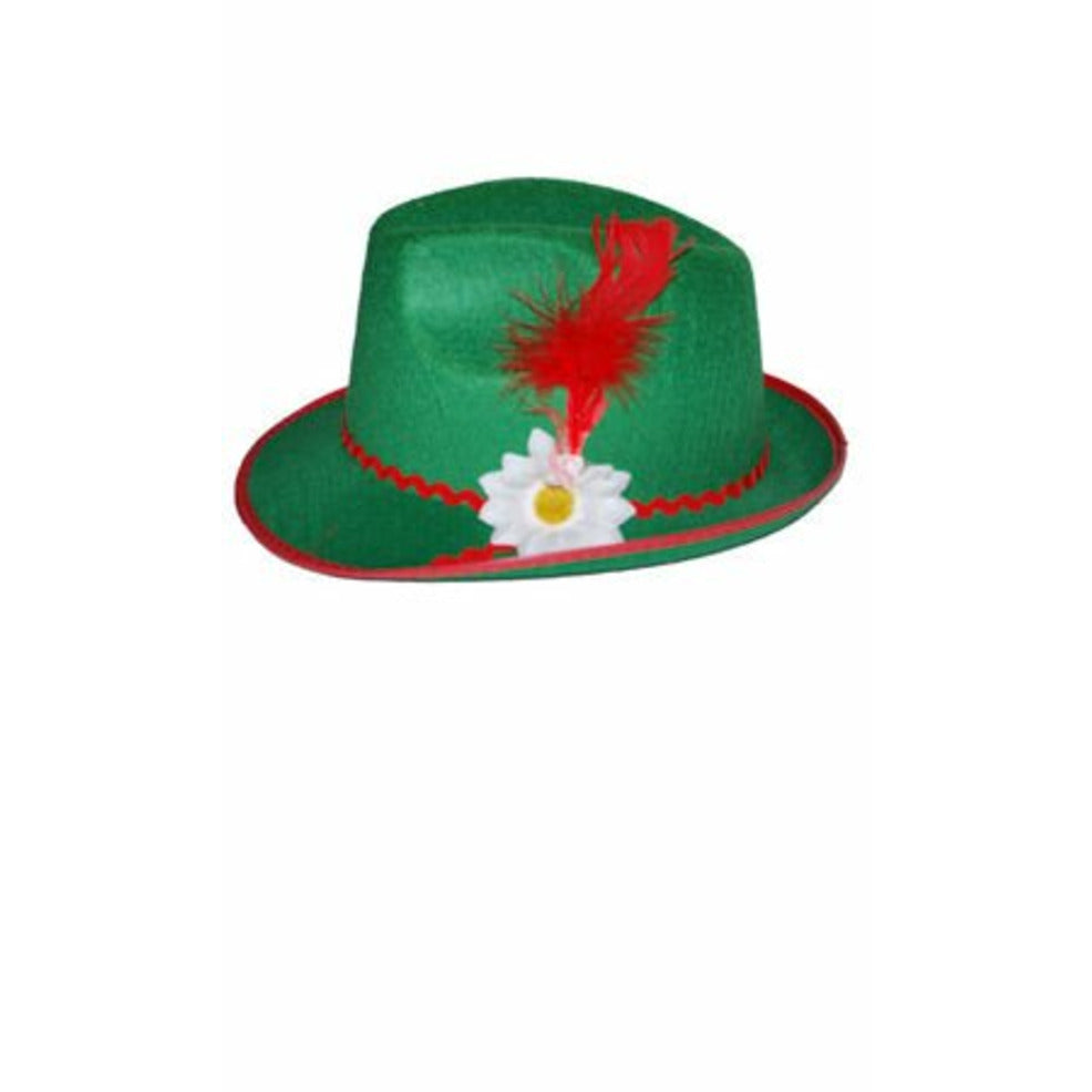 Sombrero Tirol Pluma | Don Disfraz