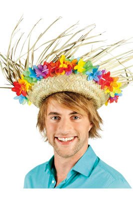 Chapeau Paille Fleurs