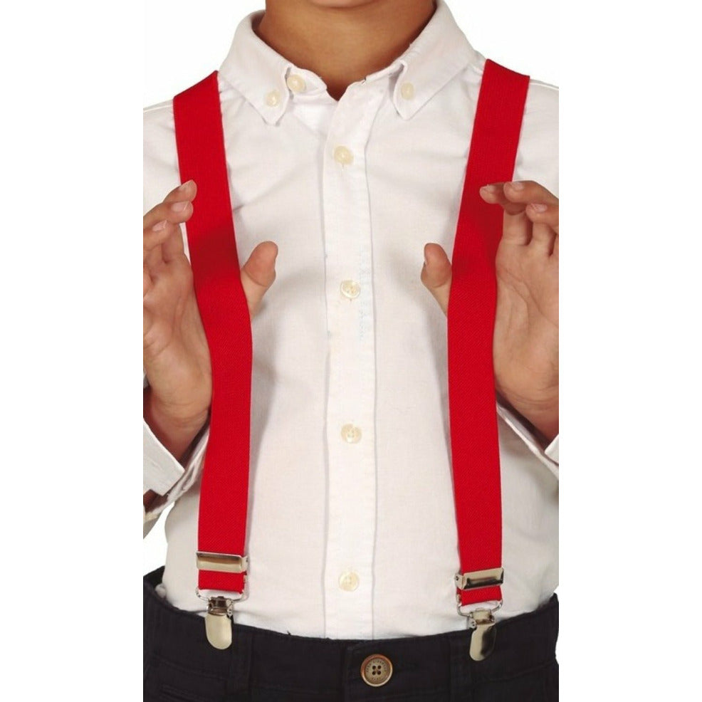 Tirantes Rojos infantil | Don Disfraz