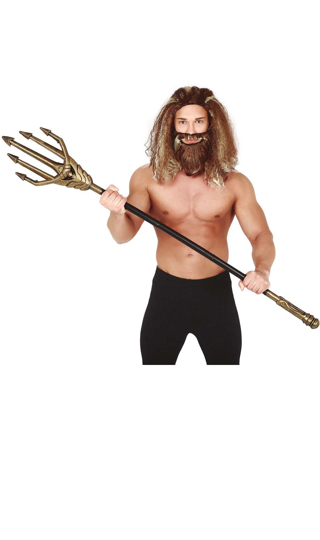 Trident doré de Poséidon