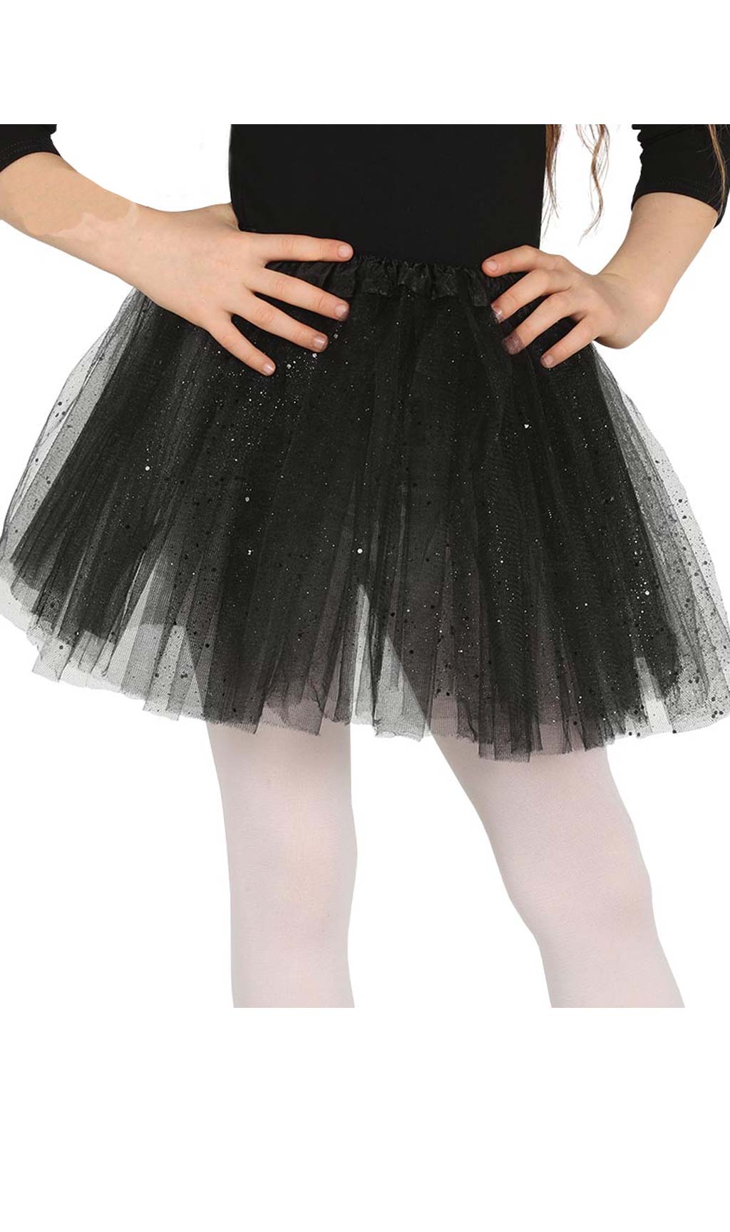 Tutu Noir Brillant enfant