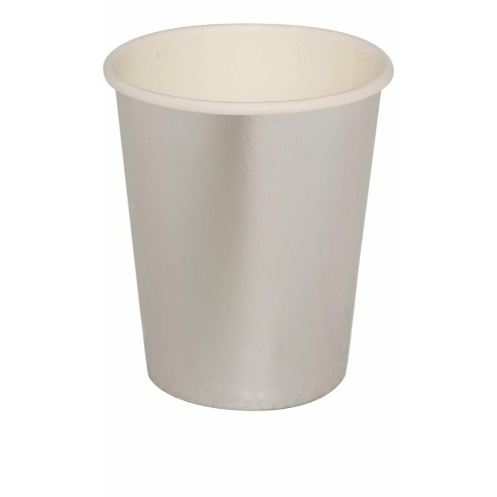 Vasos Plateados Metalizados | Don Disfraz