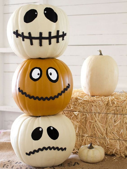 15 fantásticas ideas para decorar calabazas en Halloween