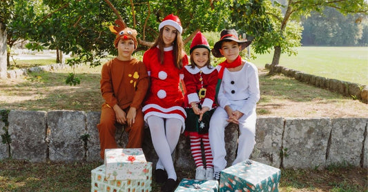 Inspiración: Disfraces cuquis para sesiones de fotos navideñas