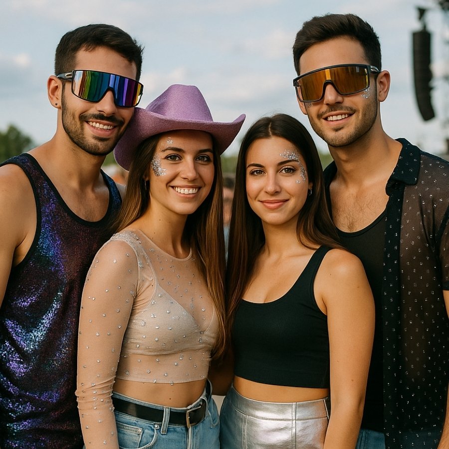 Accesorios para Festivales y Conciertos de Música