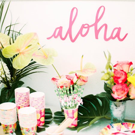 Decoración Hawaiana - Costumalia - Don Disfraz