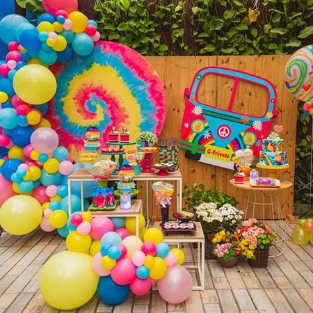 Decoración Hippie - Costumalia - Don Disfraz