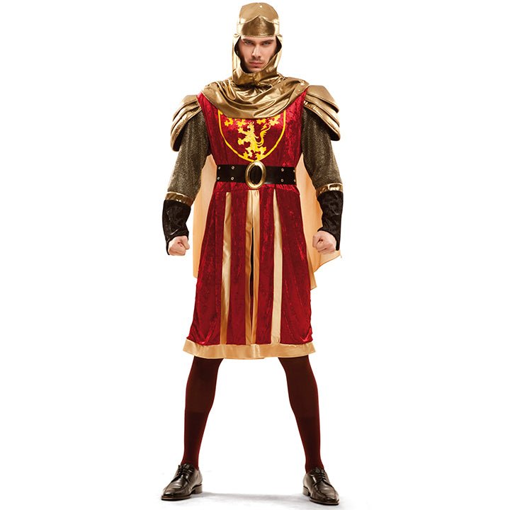 Déguisement Chevalier Royal Rouge homme