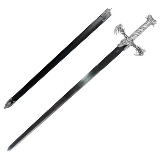 Épée Barbare en Acier avec Fourreau
