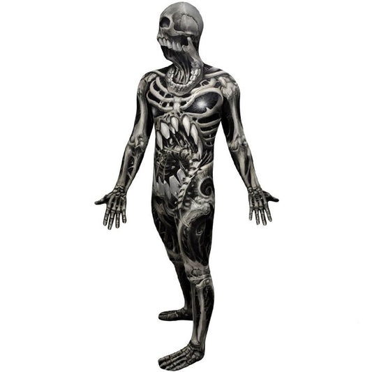 Déguisement Morphsuit™ Squelette adulte