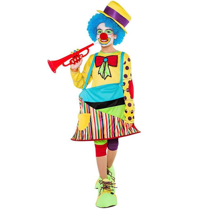 Déguisement Clown Multicolore fille