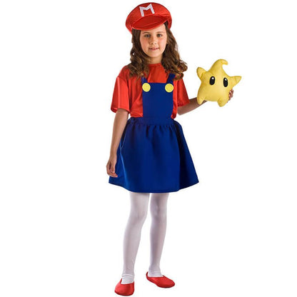 Déguisement Super Mario casquette fille