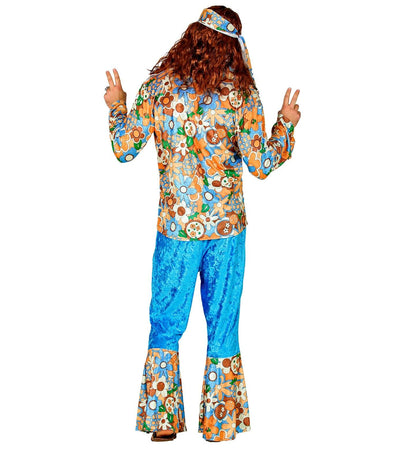 Disfraz XL de Hippie Turquesa hombre I Don Disfraz