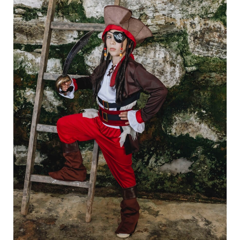 Déguisement de Capitaine Pirate Davis pour garçon
