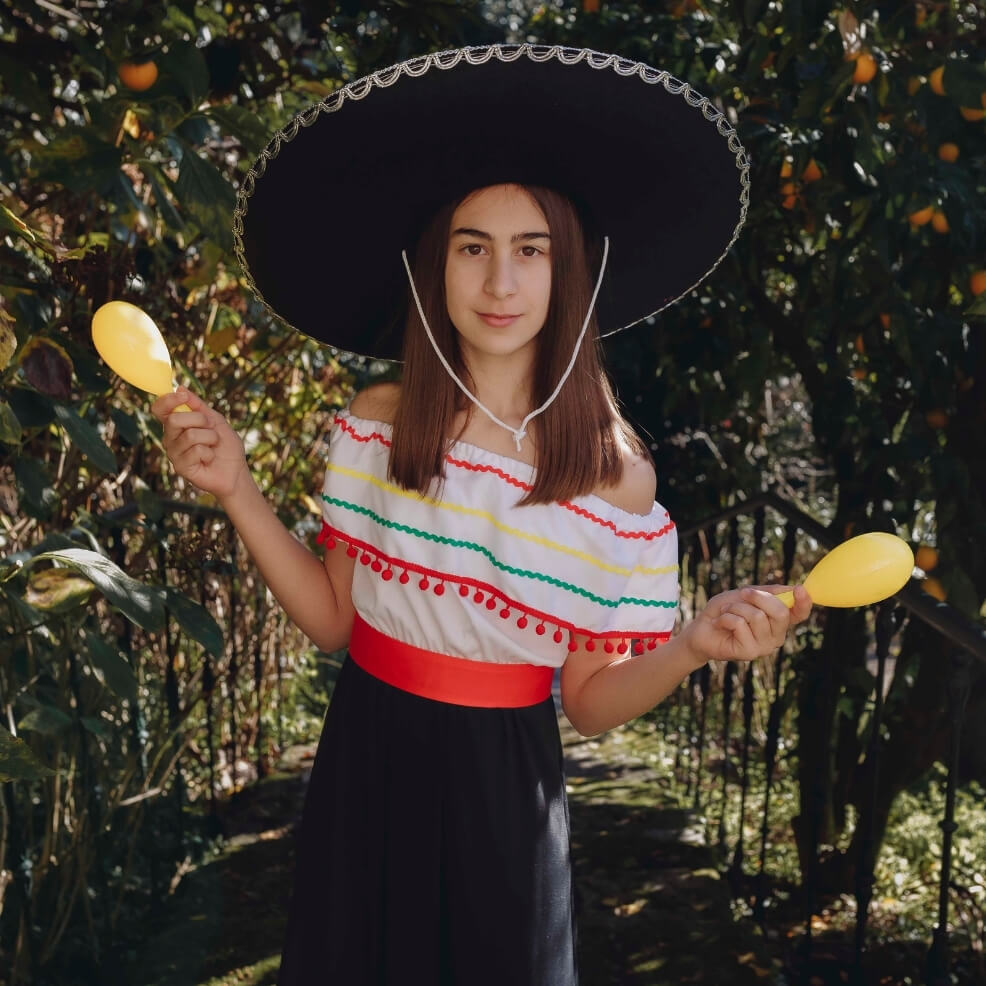 Déguisement Mexicaine Valentina fille