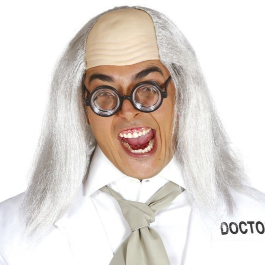 Perruque Crâne Dégarni Zombie Long