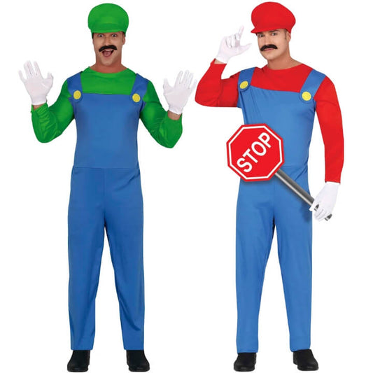 Déguisements de couple de Mario Bros