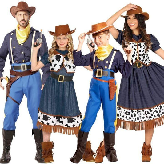 Déguisements en groupe de Cowboys du Texas