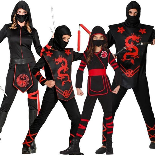 Déguisements en groupe de Ninjas Secrets