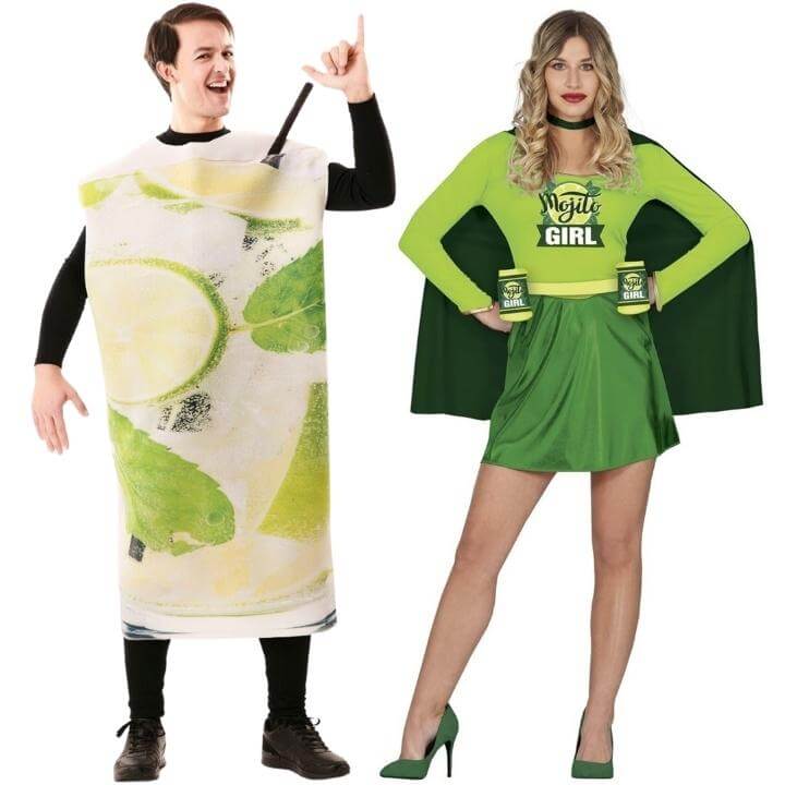 Déguisements de couple de Mojitos