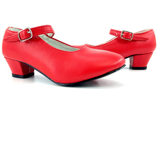 Chaussures de Flamenco Rouges pour enfants