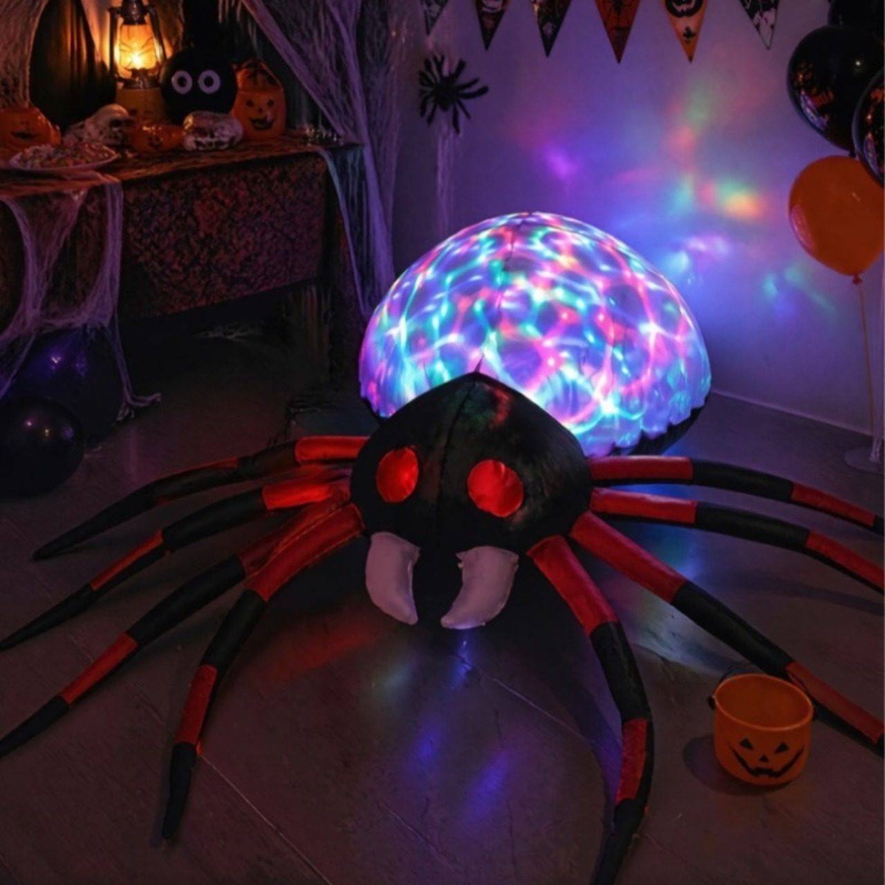Araignée Gonflable Lumineuse