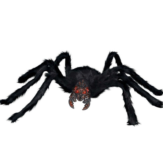 Grande araignée noire