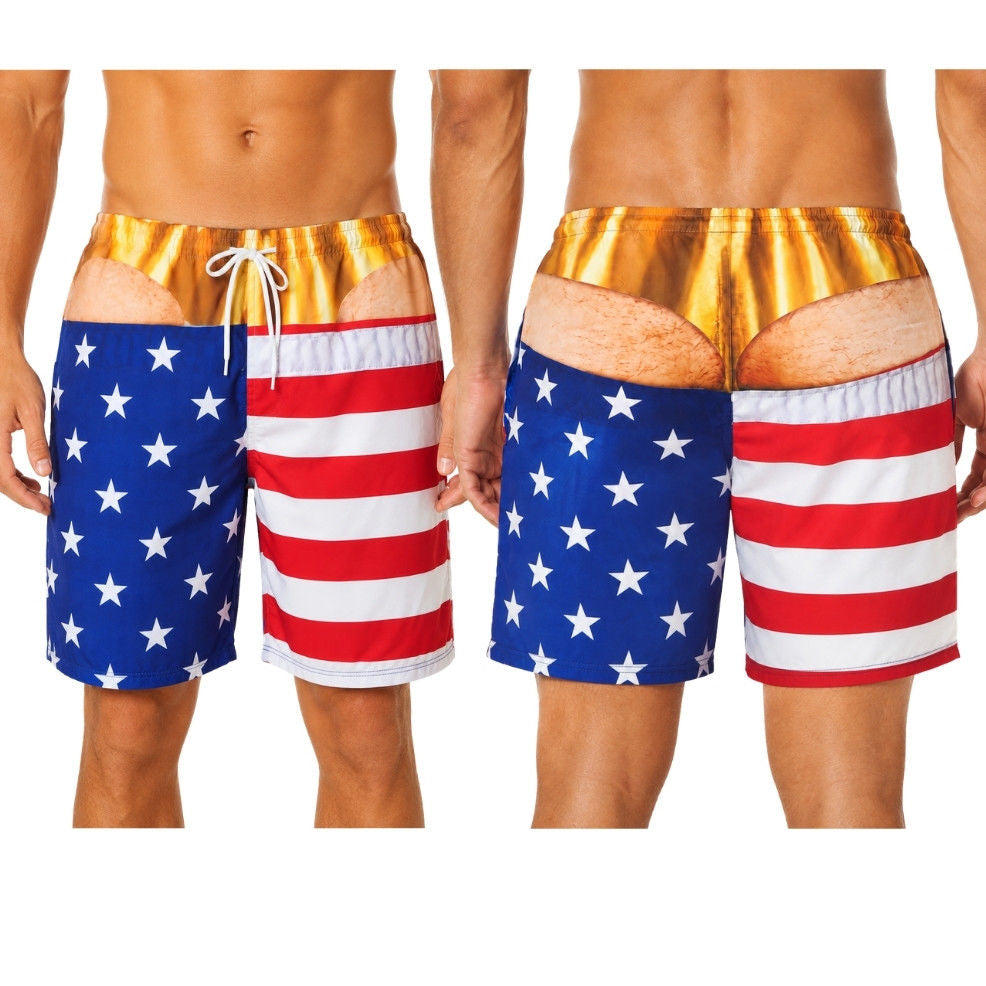 Maillot de bain amusant USA