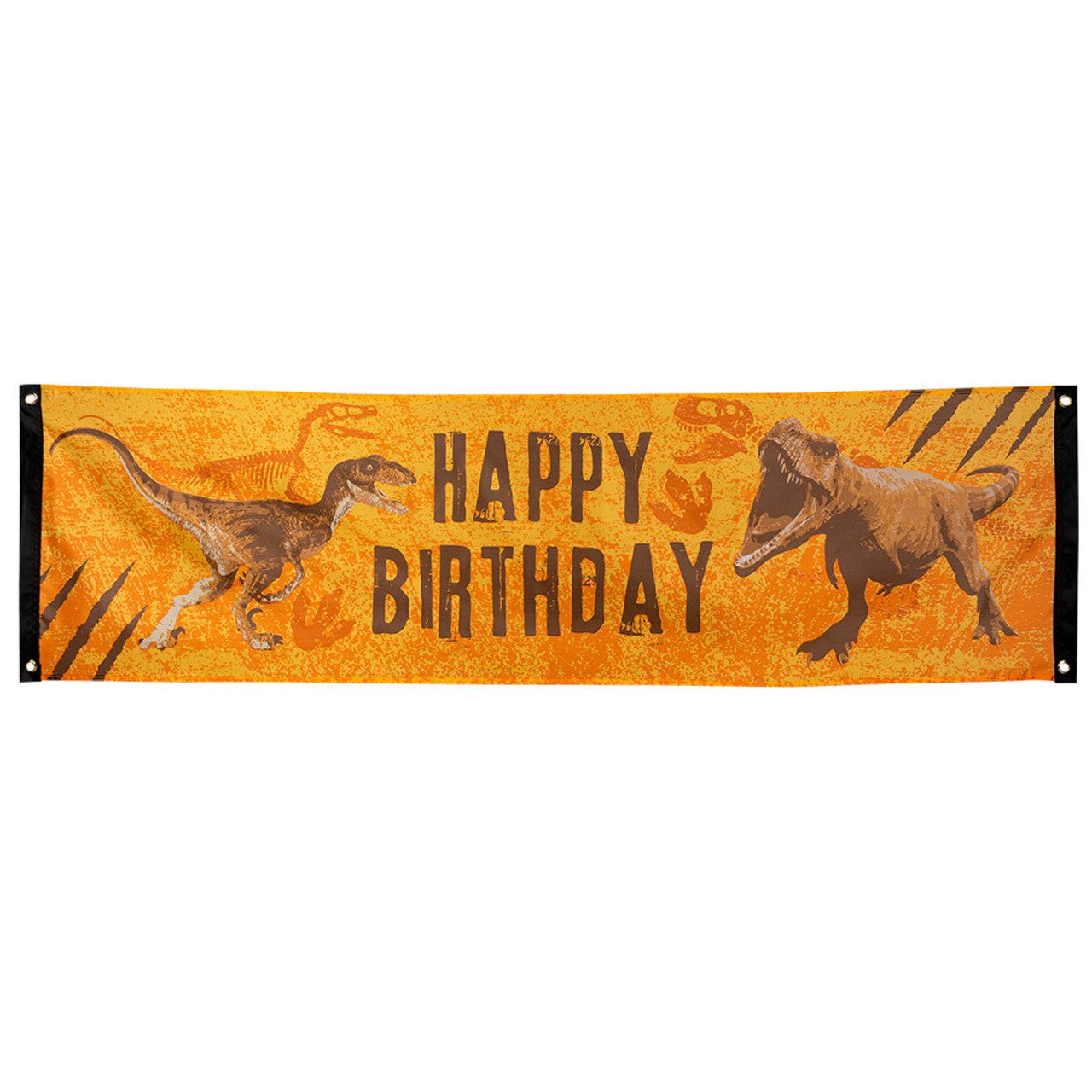 Drapeau d'Anniversaire Dinosaure Rex