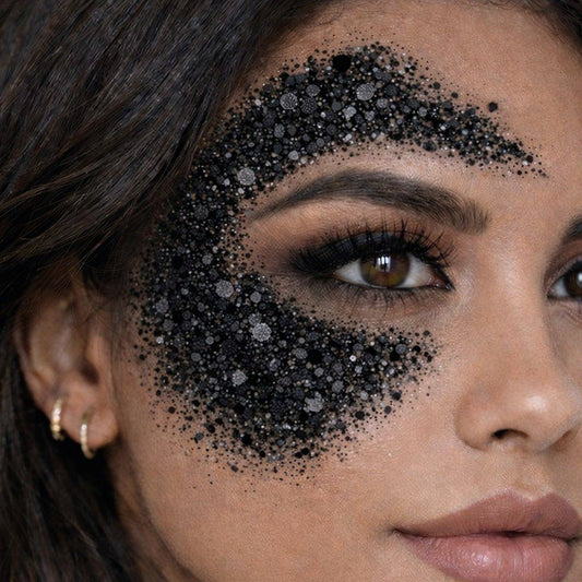 Stick Maquillage à Paillettes Noir