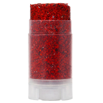 Stick Maquillage à Paillettes Rouge