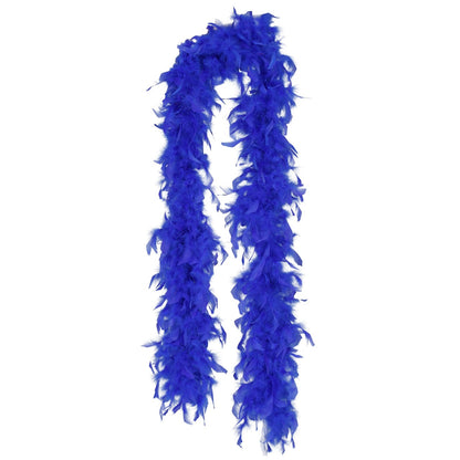Boa en Plumes Bleues 80g