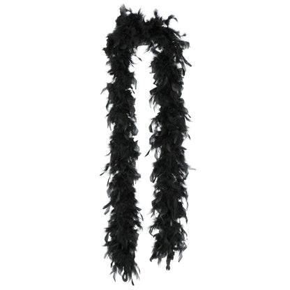 Boa en Plumes Noires 80g