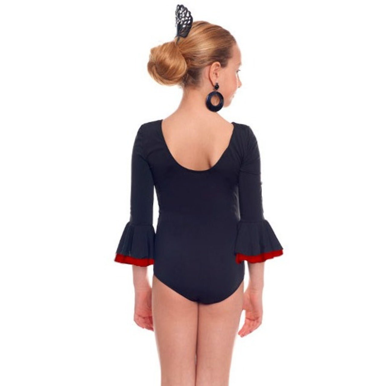 Body Flamenco Noir pour enfants